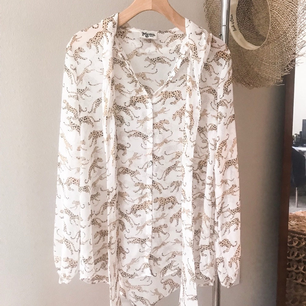 Show Me Your Mumu Leopard Top